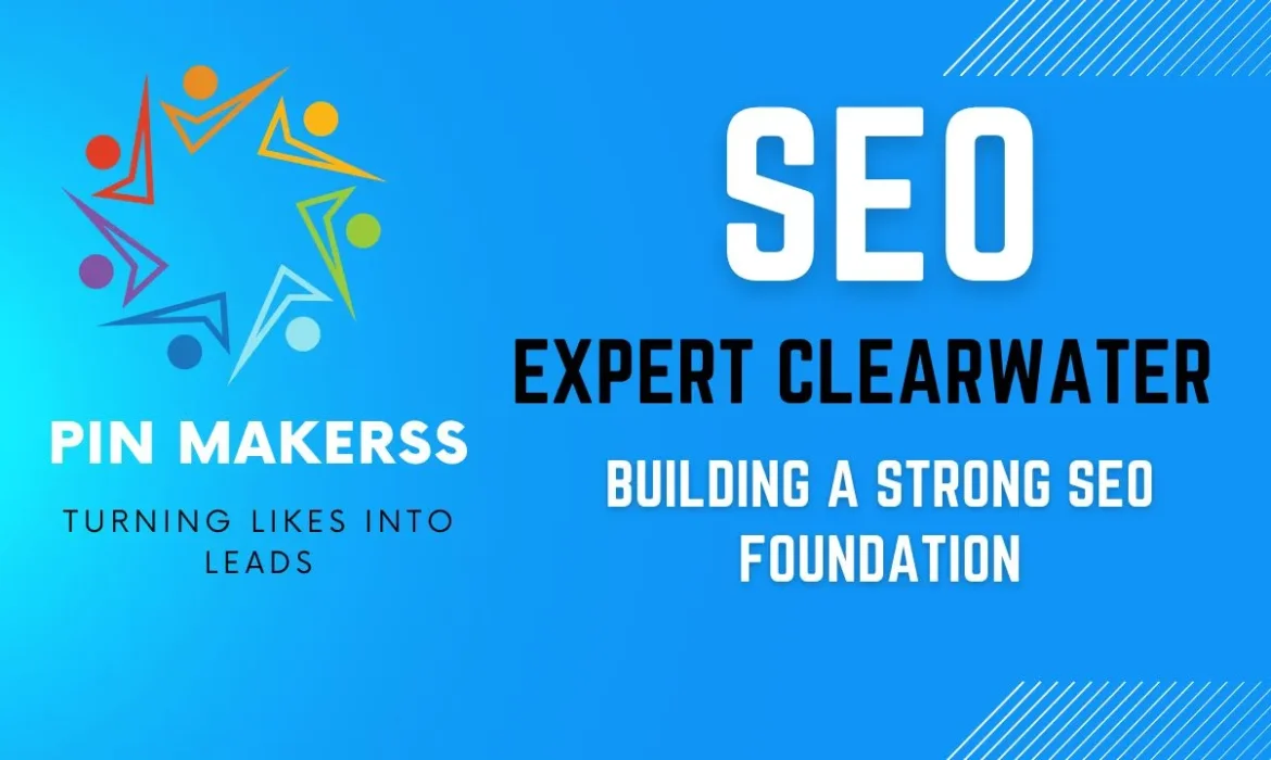 The image showcases a promotional design for an SEO expert based in Cleveland. The central figure is a man posed against a bright blue background, dressed in a dark kurta that offers a formal and professional look. On the right side of the man, bold white lettering reads "SEO EXPERT CLEVELAND," with "SEO" significantly larger than the other words to emphasize the service offered. Below the main text is the tagline "LEADING THE WAY IN SEARCH ENGINE," suggesting a forward-thinking and authoritative approach in the SEO field. At the bottom of the image, the brand name "PINMAKERSS" is displayed, serving as a watermark or signature for the company behind the advertisement. A phone number is also present, starting with "+1 (341) 208-1708," and it includes the WhatsApp logo next to it, indicating that contact can be made through this popular messaging service. The overall design is polished and consistent with branding, intended to convey a message of expertise in the SEO industry within the Cleveland area. The design uses space and contrast effectively to highlight the key information and make the contact details easily noticeable.